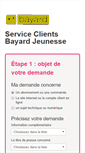 Mobile Screenshot of jeunesse-contact.bayardweb.com