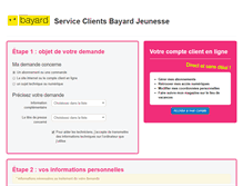 Tablet Screenshot of jeunesse-contact.bayardweb.com